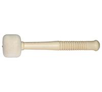 Maza bombo, Cabeza de fieltro de compacto y mango de madera. Longitud: 270 mm