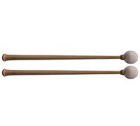 Maza timbal sinfónico, fieltro duro redondo mango de madera. Longitud: 420 mm.