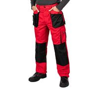 MAZALAT work wear Pantaloni da Lavoro Uomo, Cargo Combat Pantaloni da Lavoro con Tasche al Ginocchio, Taglie Grandi Fino S-3XL, Colori Diversi, qualità 62