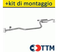 MAZDA 121 HATCHBACK 1.25 1.3 60/75HP 1996-2002 Silenziatore Marmitta Centrale+