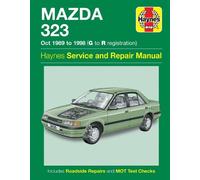 Mazda 323 (Oct 89 - 98) Haynes Repair Manual (Tascabile)