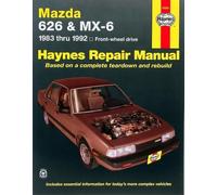 Mazda 626 And MX-6 (FWD) (83 - 92) (Tascabile)