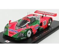 MAZDA 787B 2.6L TEAM MAZDASPEED #55 vincitore LE MANS 1991 in 1/43 Spark 43LM91