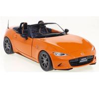 Mazda MX-5 ND Roadster 2019 orange met modello di auto 124178 Whitebox 1:24