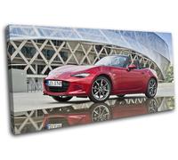 Mazda MX-5 Sports Japanese Cars SINGLE TELA parete arte foto stampa