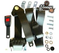 Mazda Mx5 Mk1 Eunos Miata Anteriore Automatico Inerzia 3 Punto Sedile Kit Nero