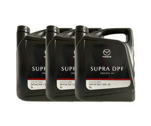 MAZDA OIL Originale Supra DPF 0W-30 Olio Motore 3x5 Litri Confezione