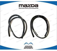 MAZDA ORIGINAL RX-7 FC3S destra e sinistra Rain rail striscia meteo set...