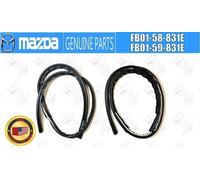 MAZDA ORIGINAL RX-7 FC3S destra e sinistra Rain rail striscia meteo set coppi...