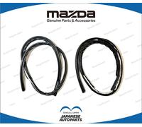 MAZDA ORIGINAL RX-7 FC3S destra e sinistra Rain rail striscia meteo set coppi...