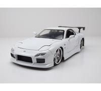 1993 Mazda RX-7 "Fast & Furious" Blanco 1:24 Jada Toys 32607 253203065