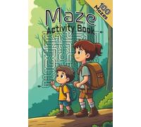 Maze Activity Book: 100 Mazes For The Best Maze Runners | Gift, Travel Or Entertainement