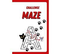 Maze Activity Book ALPHABETS and NUMBERS For Kids 3-10: More Than 50 Mazes Over Brain-bending Challenges alphabets & numbers, 50 pages, 6×9 Inches.