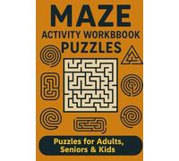 Maze Activity Workbook Puzzles: Clear, Easy to Follow layouts Suitable for all ages | Maze Honeycomb shape | 6x9 inches, 110 pages | 50+ Puzzles, Gift for Vacations, Holidays and Relaxation