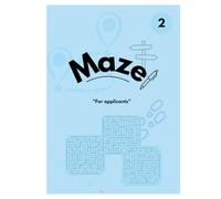 Maze Book for Adults & Seniors: Challenging Mixed-Level Puzzles for Brain Training