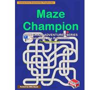 Maze Champion: Maze Craze Adventures Series: Volume 3: The Real World - 35 Engaging Maze Puzzles for Kids Ages 6 and Over Educational Activity Book for children Black & White Print