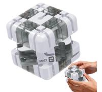 Maze Cube - Giocattolo Di Puzzle Tridimensionale, Labirinto Di Palla Di Movimento | Cubi Di Esercizi Menali Oversize, Allenatore Di Coordinamento Sensoriale Con Di Attività Di Deva
