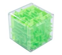 Maze Cube - Giocattolo labirinto cubo 3-D | Puzzle 3-D rompicapo per bambini, gioco di labirinto con palline rotolanti, giocattolo labirinto portatile di cubi, giocattoli educativi,