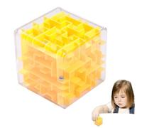 Maze Cube - Gioco Di Cubo, Giocattolo Teaser Del Cervello Della Palla | Cubo Di Puzzle Logica Compatta, Giocattolo Educativo per, Gioco Di Interattivo per Viaggi, Feste E Regali