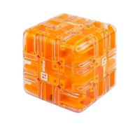 MAZE CUBE - Materiale Sicuro E Sicuro Costruzione Robusta, Sfidante Gioco Di Labirinto 3D, Esercizio Mentale Interattivo Migliora La Coordinazione Della Memoria, Un Eccitante Giocattolo Cerebrale Port