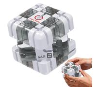 MAZE CUBE - Materiale Sicuro E Sicuro Costruzione Robusta, Sfidante Gioco Di Labirinto 3D, Esercizio Mentale Interattivo Migliora La Coordinazione Della Memoria, Un Eccitante Giocattolo Cerebrale Port