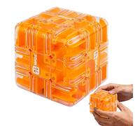 Maze Cube Puzzle | 3D Fidget Labyrinth Educational Toys | Development Brain Teaser | Fun Stress Relief Toy For Kids, Teens, And Adults | Party Favor, Classroom Rewards, Birthday Gift, Stocking St