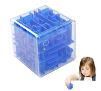 Maze Cube - Puzzle di Teaser Cerebrale 3D, giocattolo labirinto logico a sfera rotolante | Gioco di cubo di puzzle portatile, giocattoli educativi Fidget per, Toy Mind Challenge ideale per i viaggi