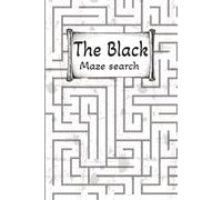 Maze Finder Puzzle Book: Maze Puzzles for Experts a Hard & Difficult Puzzlebook | 6x9 Inch, 110 Pages | 50+ Puzzles | Solutions Included