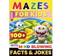 Maze Game Book for Kids: Large Print Activity Book for Kids Ages 8-12