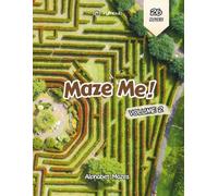 Maze Me - Volume 2: Uppercase Letter Alphabet Mazes Activity Book for Kids Ages 4-8 | 8.5 x 11 Inches, 90 Pages