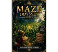 Maze Odyssey: 100 Amazing Rectangular and Circular Puzzles for Kids, Teens, and Adults: A Mind-Bending Adventure of Logic and Focus