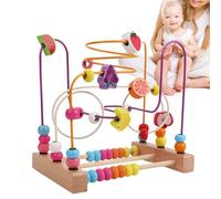 Maze per bambini | Giocattoli colorati per il labirinto per talloni carini carini, giocattoli per giocattoli educativi in legno per la cognizione del colore della , migliora la coordinazione oc