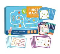 Maze per bambini | Gioco di carte di memoria di addestramento al cervello - gioco da tavolo per lo sviluppo del pensiero per bambini, e STEM Education, Fine Motor Exercing Insement Aidss