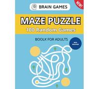 Maze Puzzle - 100 Random Games for Adults: Engage Your Mind with Fun and Challenging Mazes
