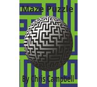 Maze Puzzle Book: 100 Maze puzzles, 6 X 9 Inch, 200 pages, great for all age's, for gifts, ect.