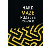Maze Puzzle Book for Adults