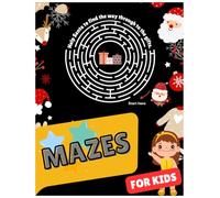 Maze Puzzle Book for Adults: 50 Fun Large Print Mazes with Solutions for Relaxation & Brain Boosting