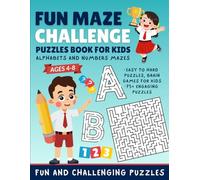 Maze puzzle book for kids Vol 1: Fun and Challenging Mazes to Boost Kids’ Problem-Solving Skills and Keep Young Minds Entertained