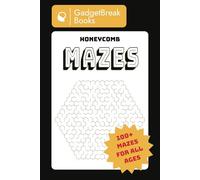 Maze Puzzle Book - Honeycomb: 100+ Fun Honeycomb Mazes for All Ages | Unique Hexagonal Puzzle Book (6 x 9 inches, 110 Pages) | Perfect for Relaxation, Brain Training & Gifts!