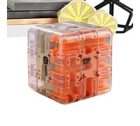 Maze Puzzle Cube - Gioco di puzzle magico educativo con pensiero logico 3D, giocattolo cubo | Cubi di labirinto di palline per bambini Ragazzi Ragazze Viaggi a casa Feste Aula Viaggio in auto Sala gio