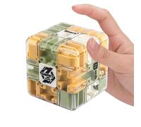 Maze Puzzle, Interactive 3D Brain Teaser Cube, Labyrinth Game for