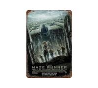 Maze Runner Movie PosterWall Decor Art Metal Tin Poster Modern Bar Decorations30x20cm