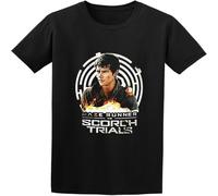 Maze Runner The Scorch Trials Thomas Dylan O'Brien Men's Fashion T Shirt Black M