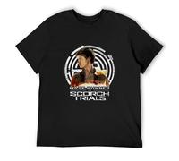 Maze Runner The Scorch Trials'S Character Thomas Brodie-Sangster Unisex 100% Cotton Short-Sleeve T-Shirts Black XXL