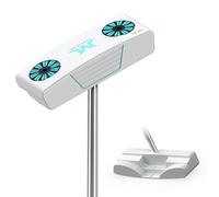 MAZEL Putter da golf con asta in grafite per uomini e donne, centro di gravità ultra basso, più stabile per una mira accurata, 86 cm