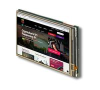 MazerPi Touchscreen da 3,51 pollici per Raspberry Pi Zero 2W/2WH/W/Zero - Display LCD 320x480 DPI, touch resistivo a 4 fili, aggiornamento 60Hz, connessione diretta GPIO (senza scheda Pi inclusa)