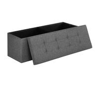 MAZIE Collezione Cassapanca Pouf Contenitore Poggiapiedi Pieghevole da 38 x 110
