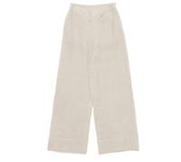 Mazine - Women's Wide Leg Linen Pants - Pantaloni tempo libero L beige