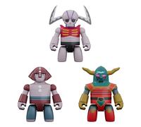Mazinger Z Brickroid Action Figure Mechanical Beasts Set 1 5 cm