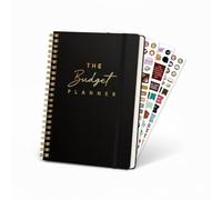 Mazo Moon Budget Planner - Notebook per il monitoraggio delle spese e delle finanze con pagine di budget mensili, monitoraggio del pagamento delle bollette, pagamento del debito e obiettivi di